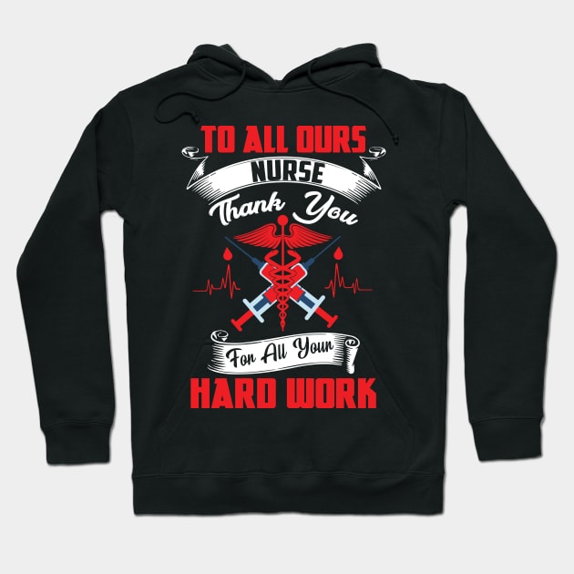 nurse hard work Hoodie by Riyadkhandaker